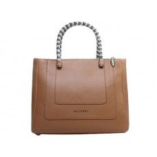 Średnia torba Bvlgari Serpenti Camel