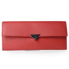 Portfel Prada Saffiano Calf Leather Bifold Orange
