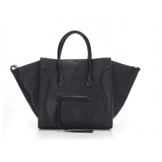 Torba typu tote Celine Luggage Phantom Square w kolorze czarnym