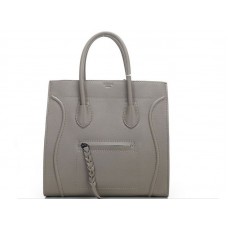Torba typu tote Celine Luggage Phantom Square w kolorze szarym