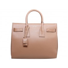 Torebka Yves Saint Laurent Sac Du Jour z oryginalnej skóry morelowej