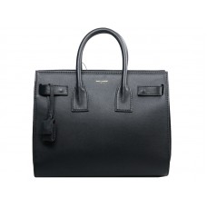 Torebka Yves Saint Laurent Sac Du Jour z oryginalnej czarnej skóry