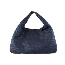 Bottega Veneta Heban Intrecciato Nappa Belly Veneta Blue