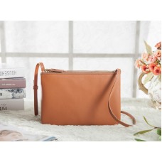 Celine Mini Trio Crossbody Messenger Bag Ciemnobrązowy
