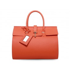 Torba Balenciaga City Bag Leather Large Orange