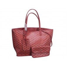 Dwustronna torba Goyard Anjou Mm czerwona