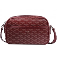 Goyard Chevron Sac Capvert w kolorze burgundowym