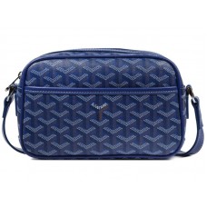 Goyard Chevron Sac Capvert w kolorze ciemnoniebieskim
