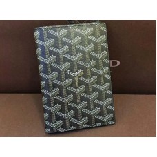 Etui na paszport Goyard Goyardine, czarne