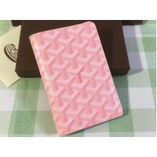 Etui na paszport Goyard Goyardine w kolorze różowym