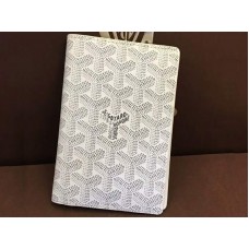Etui na paszport Goyard Goyardine, białe
