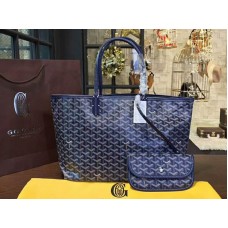 Goyard Goyardine Saint Louis GM Ciemnoniebieski
