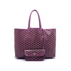 Goyard Goyardine Saint Louis GM Fioletowy