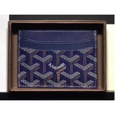 Etui na karty Goyard Goyardine Saint Sulpice, niebieskie