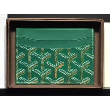 Etui na karty Goyard Goyardine Saint Sulpice zielone