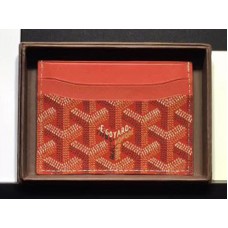 Etui na karty Goyard Goyardine Saint Sulpice, czerwone