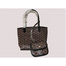 Goyardine Saint Louis Claire Voie Pm w kolorze czerwonym