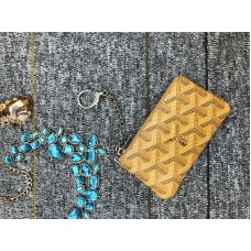 Brelok do kluczy Goyard Coin Purse w kolorze żółtym