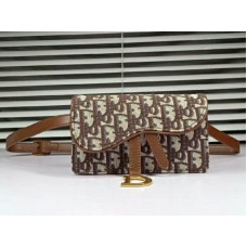 Kopertówka Dior Oblique Saddle Brown d56161