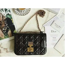Dior Dioraddict Torba ze skóry jagnięcej czarna d5818