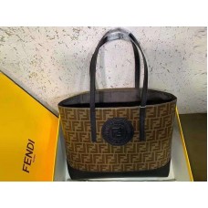 Torba na zakupy Fendi Fabric Ff w kolorze czarnym f041