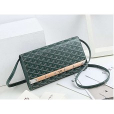 Kopertówka Goyard Monte Carlo z paskiem Pm Green