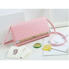 Kopertówka Goyard Monte Carlo z paskiem Pm Pink