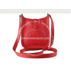 Torebka Hermes Evelyne Pm Red