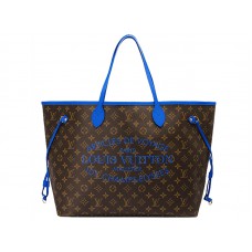 Monogram Louis Vuitton 2013 Neverfull Gm Grand Bleu