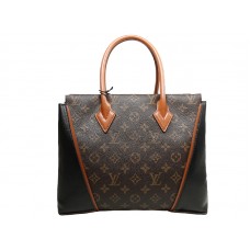 Torba Louis Vuitton W z monogramem i skórą Gm w kolorze czarnym