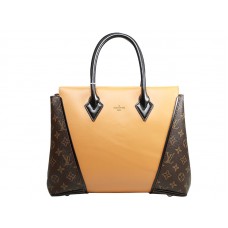 Torba Louis Vuitton W Bag Monogram i skóra Pm Camel