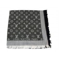 Louis Vuitton Monogram Ikat Szal Szary