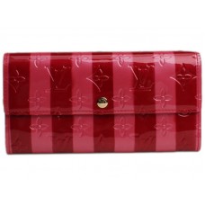 Monogram Louis Vuitton Vernis Rayures Sarah Portfel Pomm