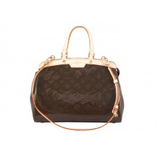 Monogram Louis Vuitton Vernis Brea Mm Amarante