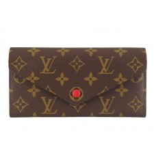 Portfel Louis Vuitton Monogram Josephine w kolorze czerwonym