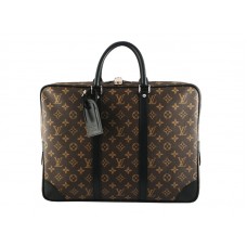 Louis Vuitton Monogram Macassar Aktówka podróżna