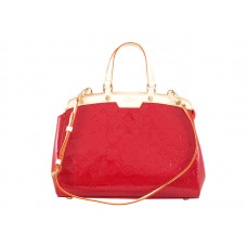 Monogram Louis Vuitton Vernis Brea Mm Pomme Damour