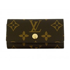 Louis Vuitton Monogram 4 Brelok na klucze Kwiatowy Różowy
