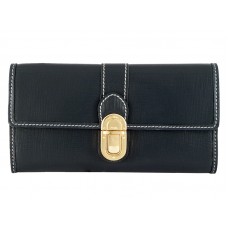 Louis Vuitton Luksusowy portfel Sarah ze skóry cielęcej Ink
