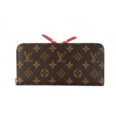 Portfel Insolite Louis Vuitton z monogramem w kolorze czerwonym