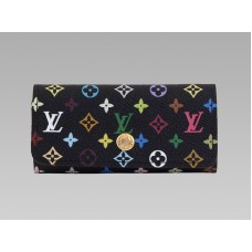 Louis Vuitton Monogram Multicolore Czarny 4 Breloczki Granatowe