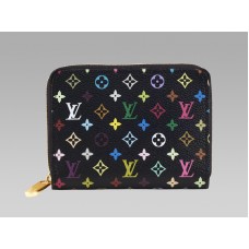 Portmonetka Louis Vuitton Monogram Multicolore Black Zippy Coin Purse Grenade