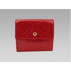 Monogram Louis Vuitton Vernis Snapped Billfold i portmonetka Pomme Damour
