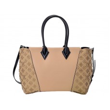 Louis Vuitton W Bag Pm Cuir Orferre Body I Veau Cachemire Sides Beżowy