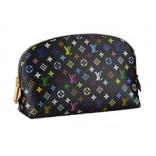 Kosmetyczka Louis Vuitton Monogram Multicolore w kolorze czarnym