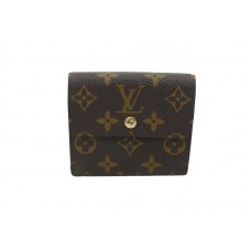 Portmonetka Louis Vuitton z monogramem i zatrzaskiem