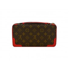 Louis Vuitton Monogram Daily Organizer Czerwony