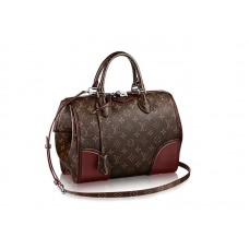 Louis Vuitton Monogram Doc Pm Burgundy
