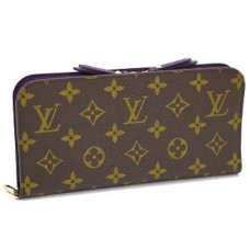 Portfel Insolite z monogramem Louis Vuitton w kolorze fioletowym