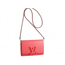 Skórzana torebka Louis Vuitton Epi Louise Pm Corail